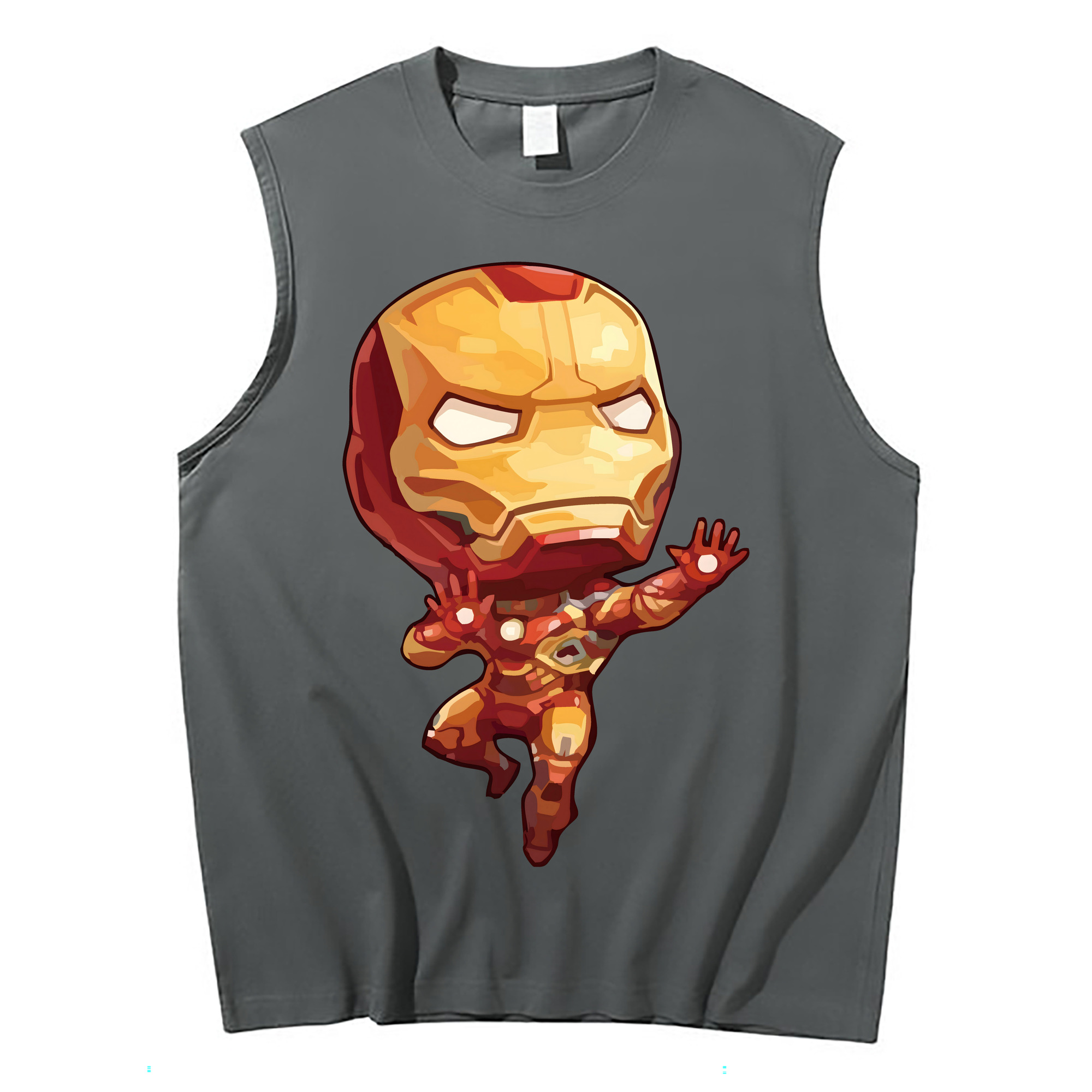 （画像用） アベンジャーズ The Avengers コットン100％タンクトップ（フロントプリント）